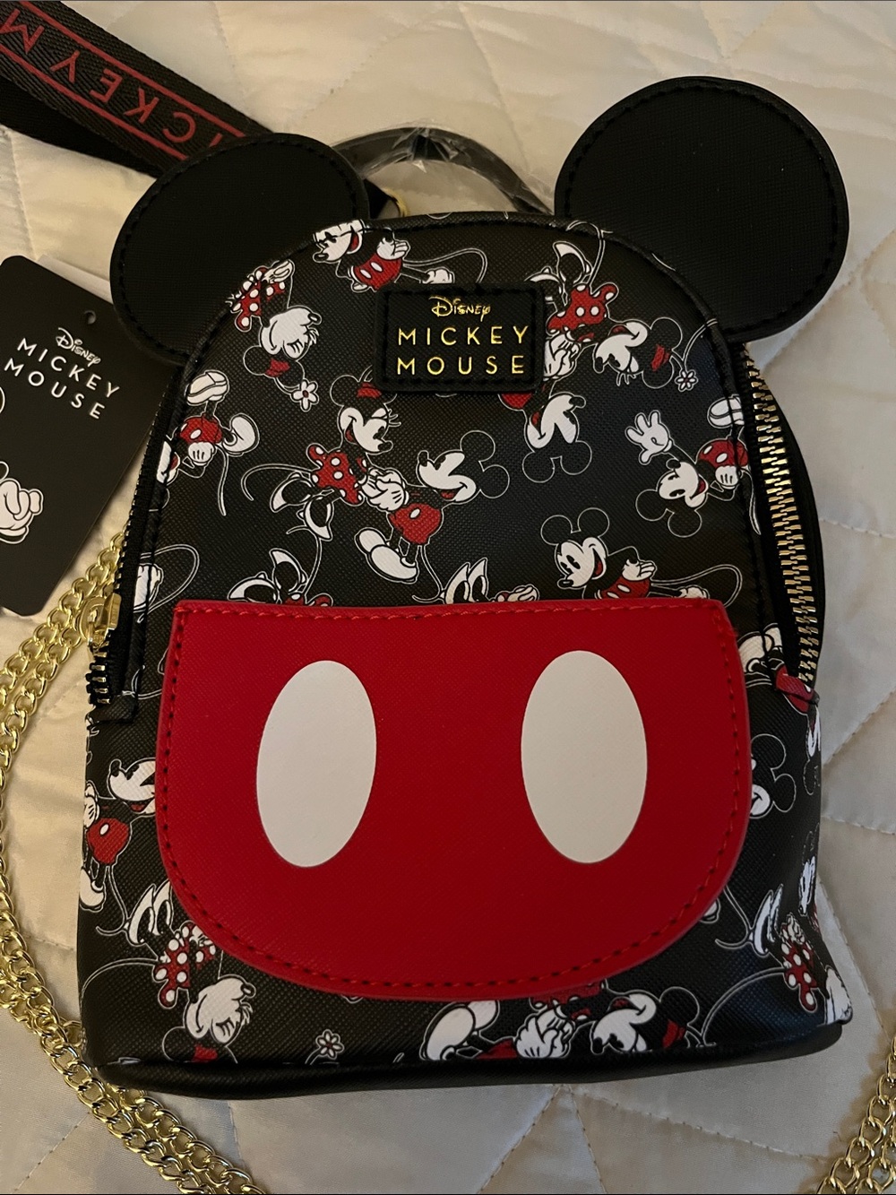 Mickey Mouse Mini Backpack Purse - Picture 2 of 8